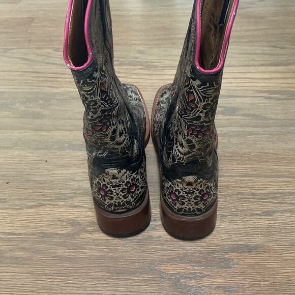 Johnny Ringo Western Boots Square Toe Size 7 - Picture 3 of 11